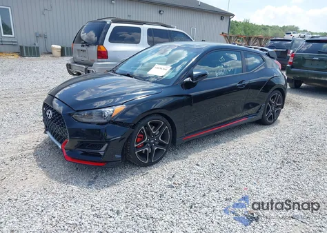 2021 Hyundai Veloster N from USA, damaged, VIN KMHT36AH3MU009393